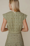 Olive Tile Faire Blouse