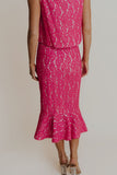 Pink Lace Cece Skirt