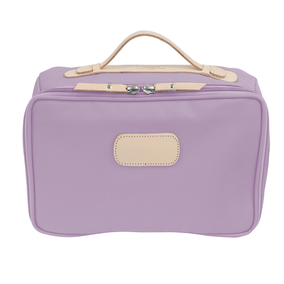 Large Travel Kit- Lilac Coated Canvas