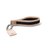Pearl - Coated Canvas Key Wristlet