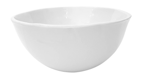 9" Medium Stacking Bowl White