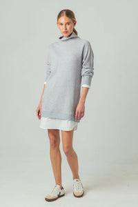 Light Heather Gray Palma Dress