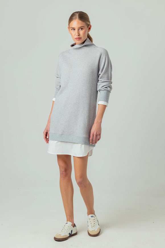 Light Heather Gray Palma Dress