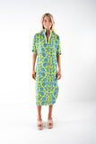 Joy Bouquet Poppy Caftan