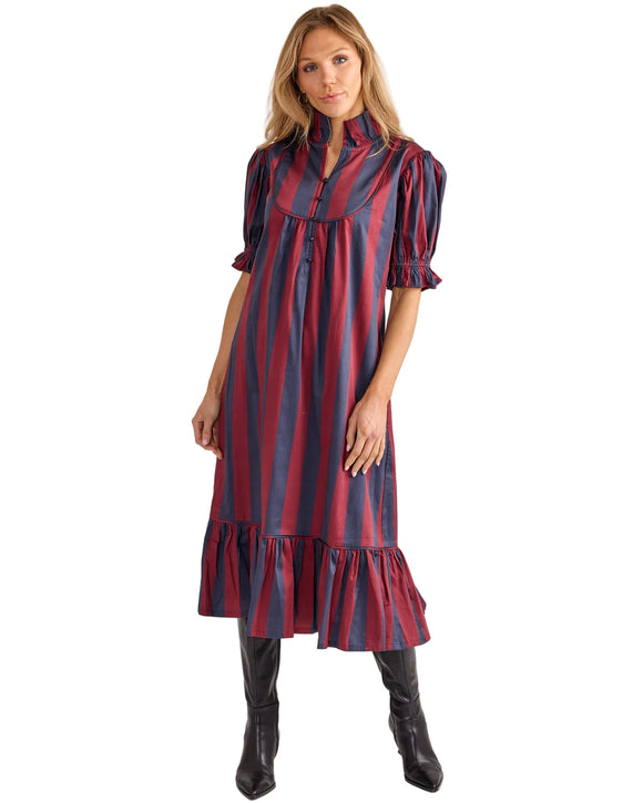 Priestly Dress - Vineyard Stripe
