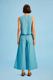 Cedar Pinstripe Beach Pants