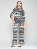 Geometric Lurex Shirt