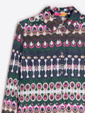 Geometric Lurex Shirt
