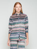 Geometric Lurex Shirt