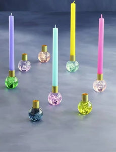Crystal Ball Taper Holder