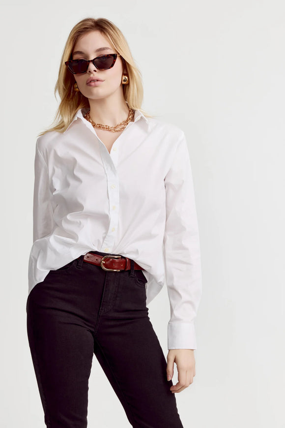 White Essentials Icon Shirt