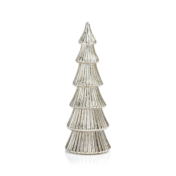 LED Antique Silver Tree