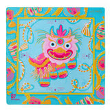 Glitterville Pink Dragon Mat