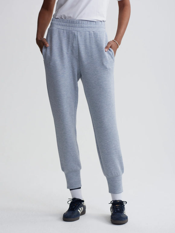 The Rolled Cuff Pant 25 - Mid Blue Marl