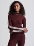 Red Chocolate Wilshire Mockneck Knit