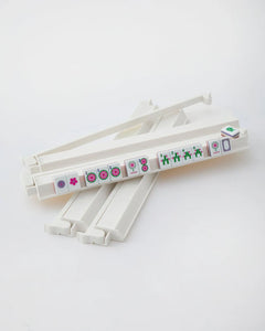 White Acrylic Rack & Pusher Set