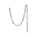 72"L x 1"H Faux Boxwood Garland with Glitter