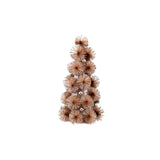 Plastic Tinsel Ball Tree with Glitter & Silver Color Beads