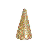 Mercury Glass Tree with Confetti Beads