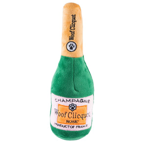 Woof Clicquot Rose' Champagne Bottle XL