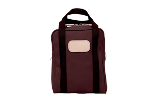 Shag Bag - Burgundy Coated Canvas