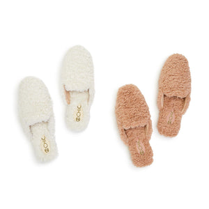 FAUX SHERPA SLIPPER