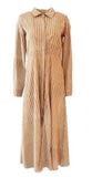 Classic Shirtdress - Tan Merigold
