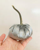 4" Velvet Pumpkin