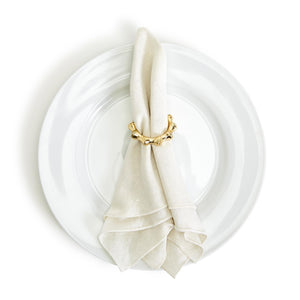 Golden Bamboo Napkin Ring