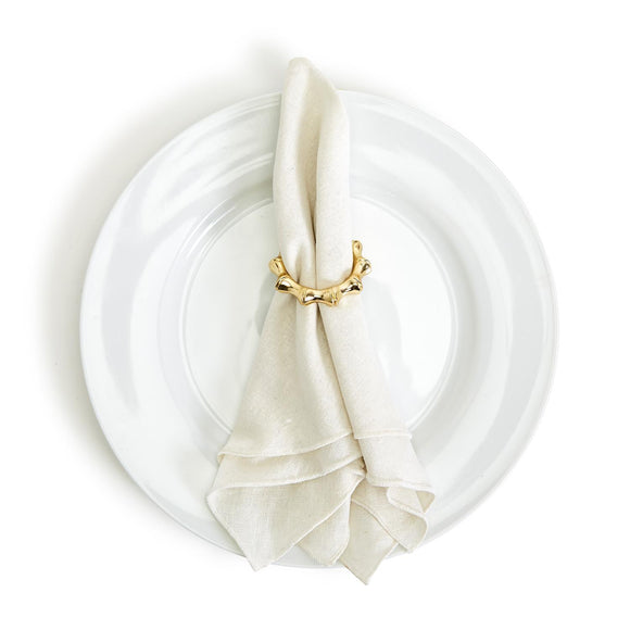 Golden Bamboo Napkin Ring