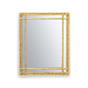 Golden Bamboo Mirror