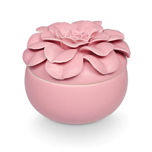 Pink Pepper Fruit Ceramic Flower Candle