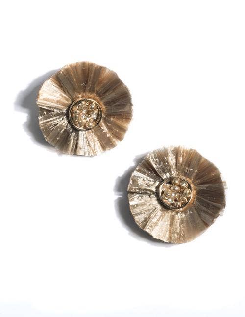 AUGUSTA EARRINGS,GOLD