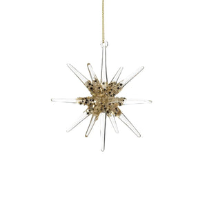 Glass 3D Snowflake - Small