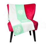 Alpha Chi Omega Woven Monogram Circle Blanket (50" x 60")