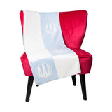 Delta Delta Delta Woven Monogram Circle Blanket (50" x 60")