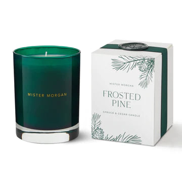 Frosted Pine Candle