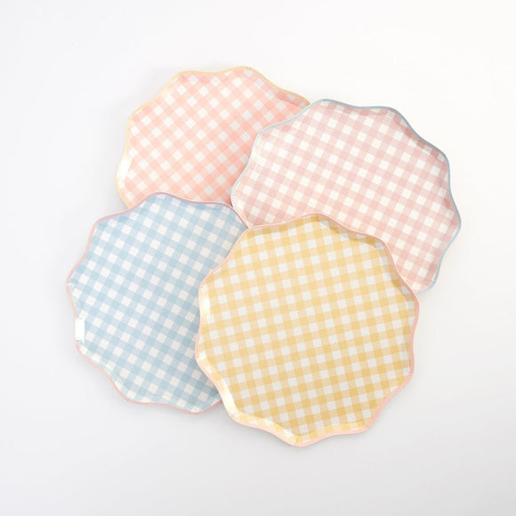 GINGHAM SIDE PLATES