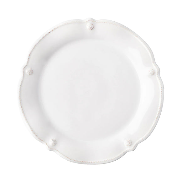 Berry & Thread Flared Salad Plate - Whitewash