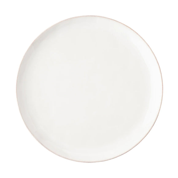Puro Coupe Dinner Plate - Whitewash