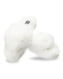 Fuzzy Plush Flip Flop Slippers