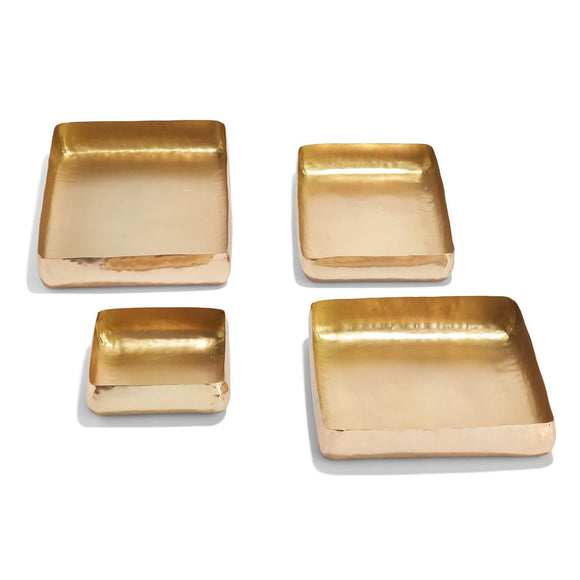 Hand Crafter Gold Tray