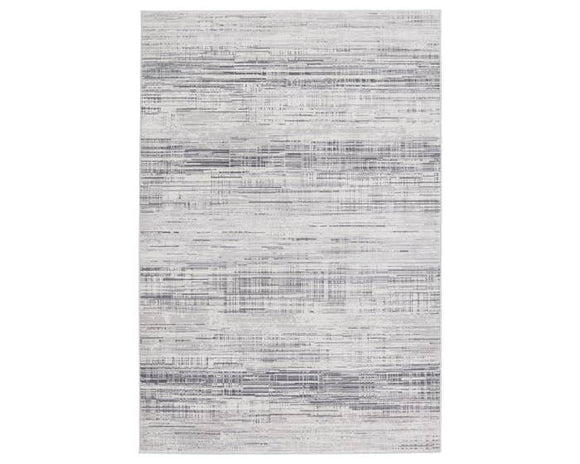 RUG SOC04 5'X8' Light Gray