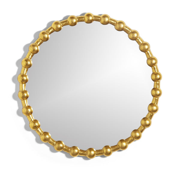 Gold Round Mirror Wall Decor