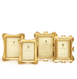 Brocante Distressed Gold Leaf Photo Frames