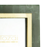Aventurine Green and Gold Photo Frames