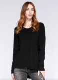 The L/S Asymmetrical Slouchy Tunic Top