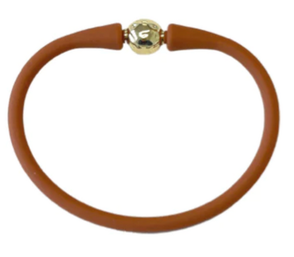 Florence Bracelets - Gold / Maroon