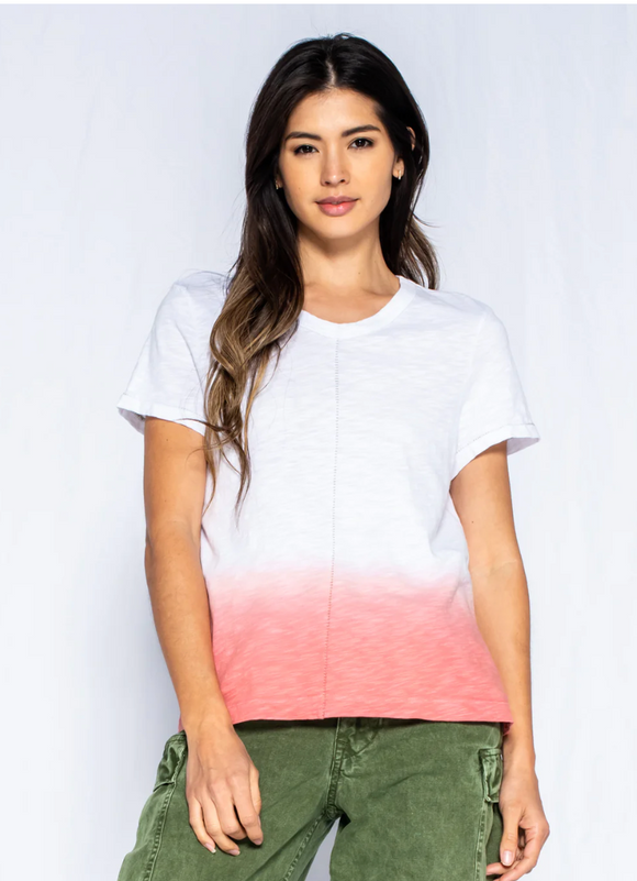 Pansy Shortsleeve Baby Fit Crew Tee