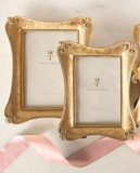 Brocante Distressed Gold Leaf Photo Frames